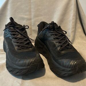 Hoka One One, all Black, Women’s Size 8D US